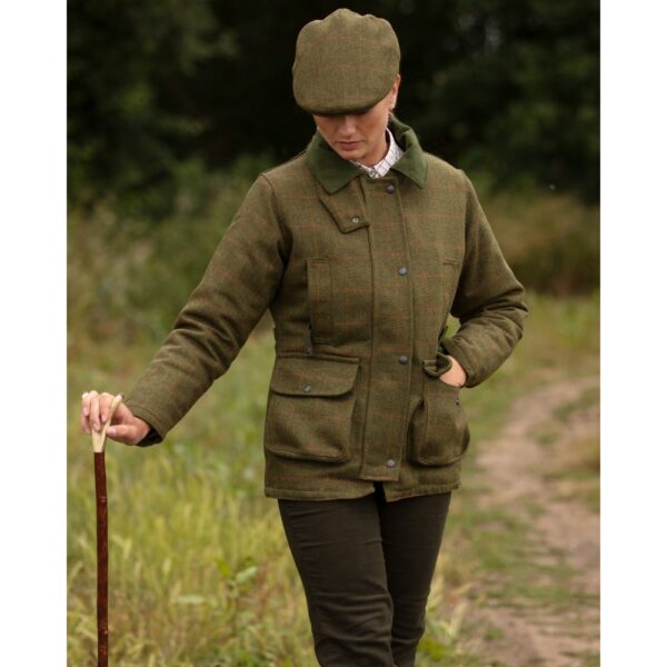 Ladies Derby Tweed Hazelwood Shooting Jacket