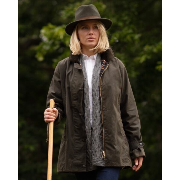 Ladies Wax Victoria Jacket